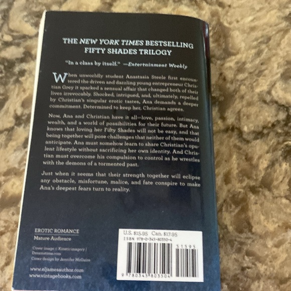 Fifty Shades Trilogy paperback books. - Picture 7 of 7